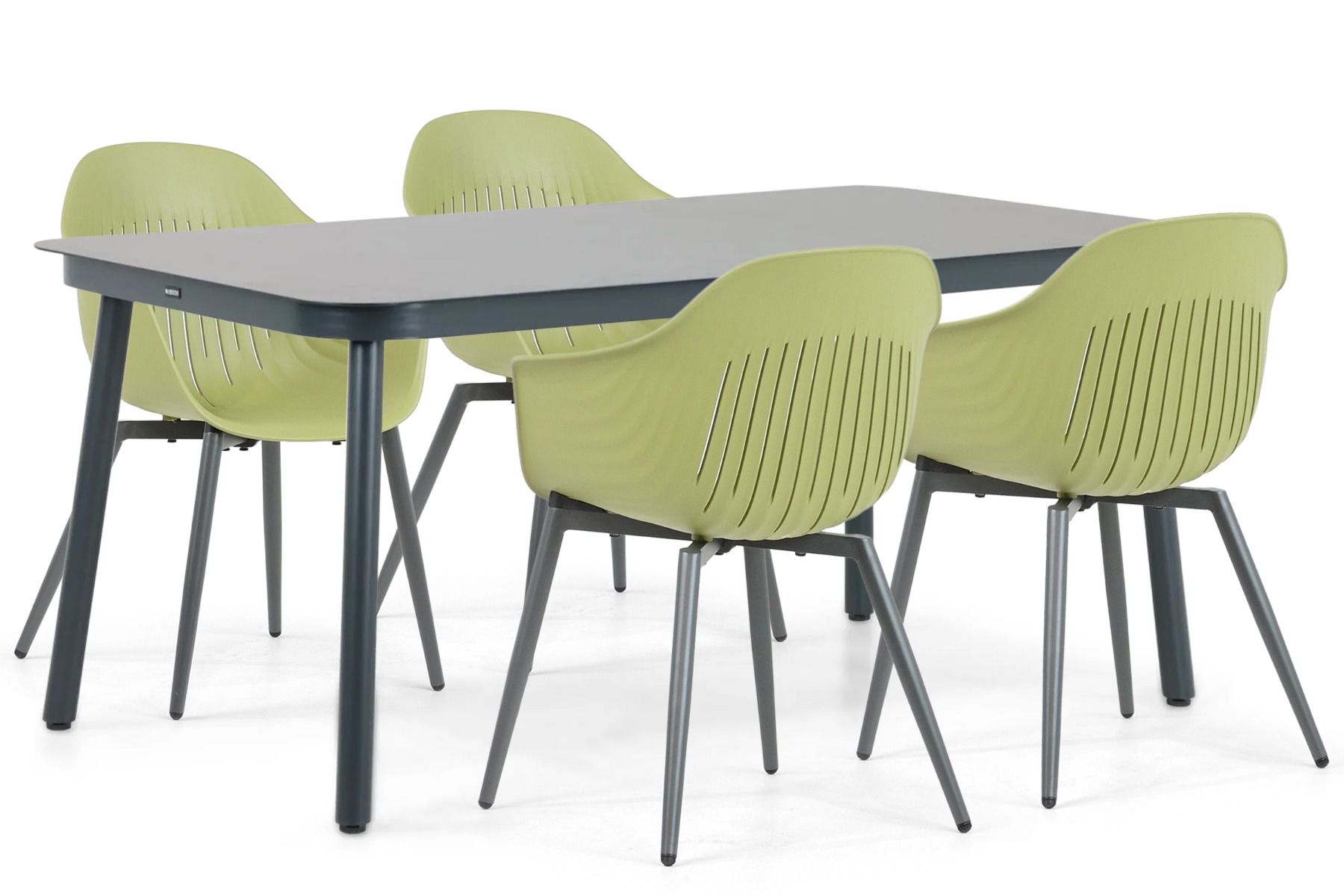 Lifestyle Lissabon/Tavano 160 cm dining tuinset 5-delig