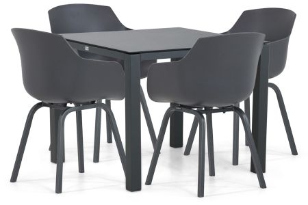 Lifestyle Salina/Mateo 90 cm dining tuinset 5-elig