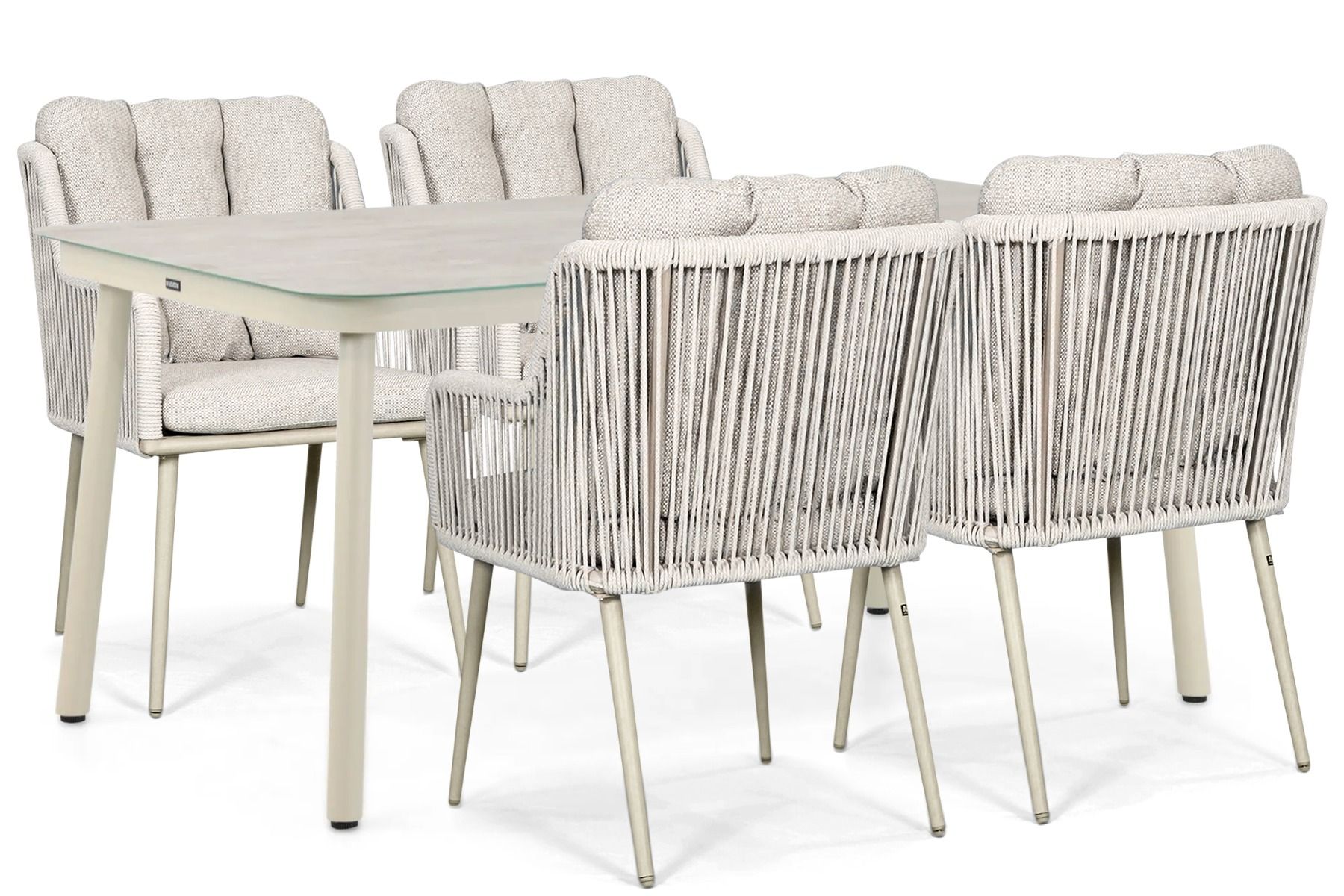 Lifestyle Tivoli/Tavano 160x90 cm dining tuinset 5-delig