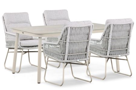 Lifestyle Vicente/Tavano 160x90 cm dining tuinset 5-delig