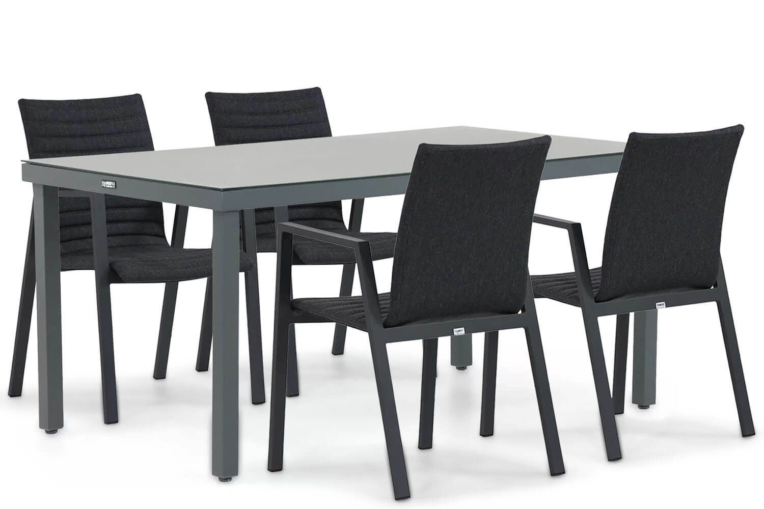 Osmen Joliet/Porto 160 cm dining tuinset 5-delig thumbnail