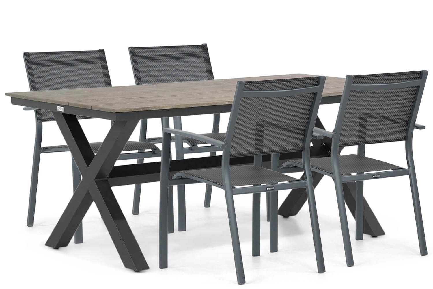 Lifestyle Sella/Forest 180 cm dining tuinset 5-delig thumbnail