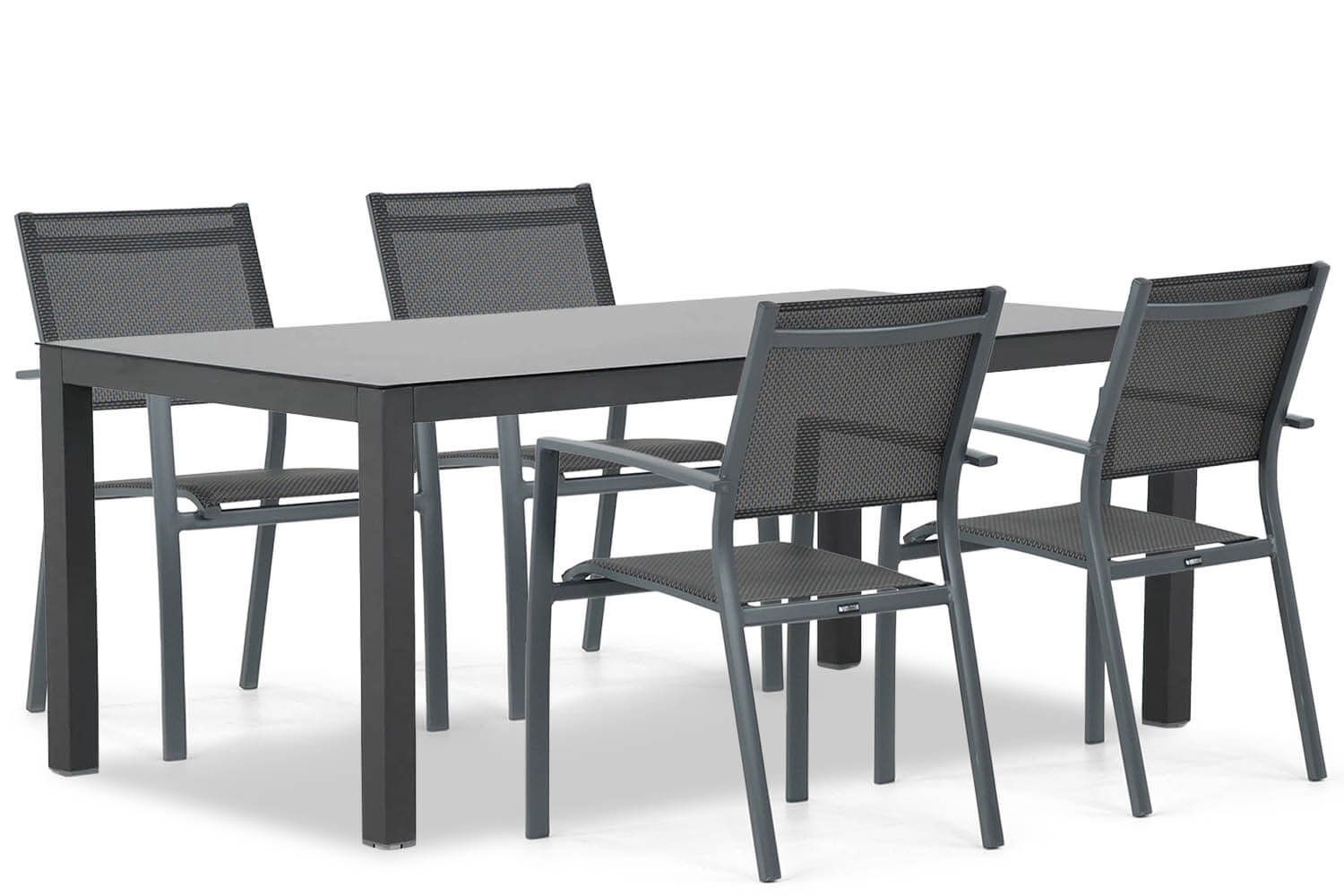 Lifestyle Sella/Madras 180 cm dining tuinset 5-delig thumbnail