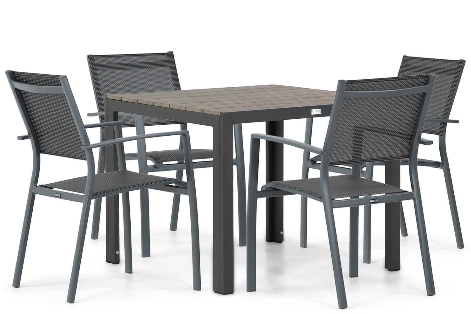 Lifestyle Sella/Young 92 cm dining tuinset 5-delig thumbnail