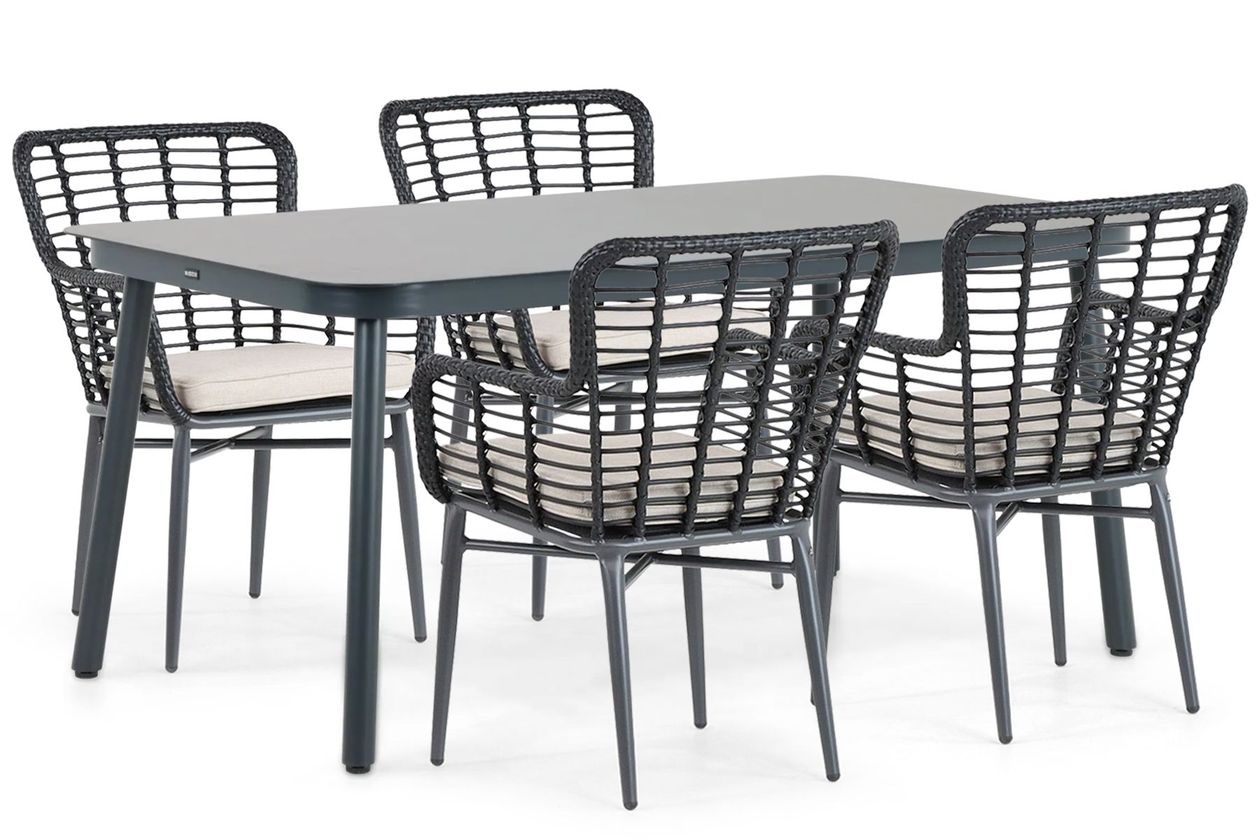 Lifestyle Toledo/Tavano 160 cm dining tuinset 5-delig thumbnail