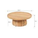 4 Seasons Pablo lounge coffee tafel 80 cm thumbnail