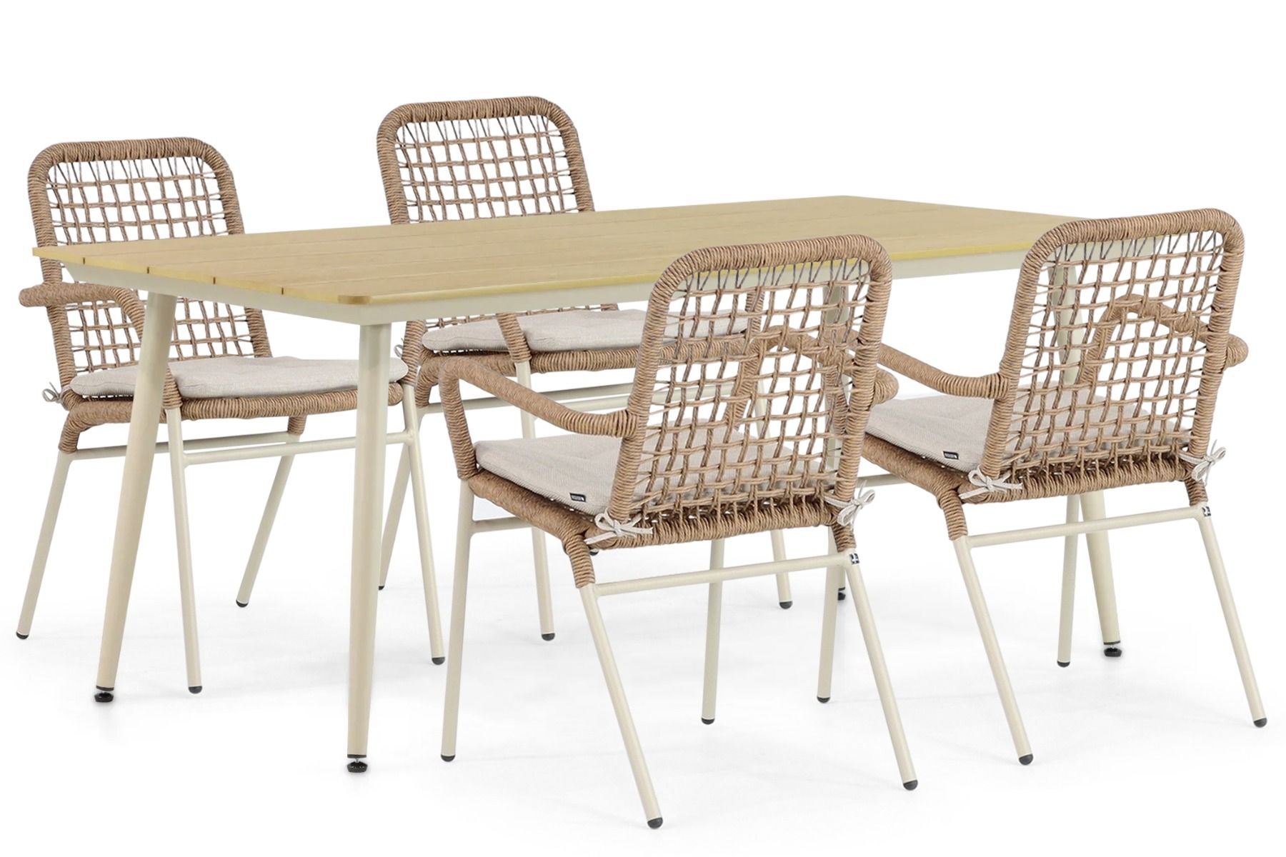De Laan Catalone/Matale 180 cm dining tuinset 5-delig