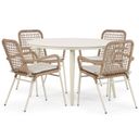 Lifestyle Catalone/Vienna 120 cm dining tuinset 5-delig thumbnail