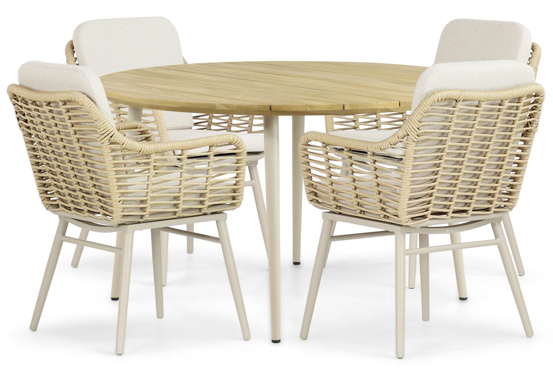Coco Antoni/Montana 130 cm dining tuinset 5-delig