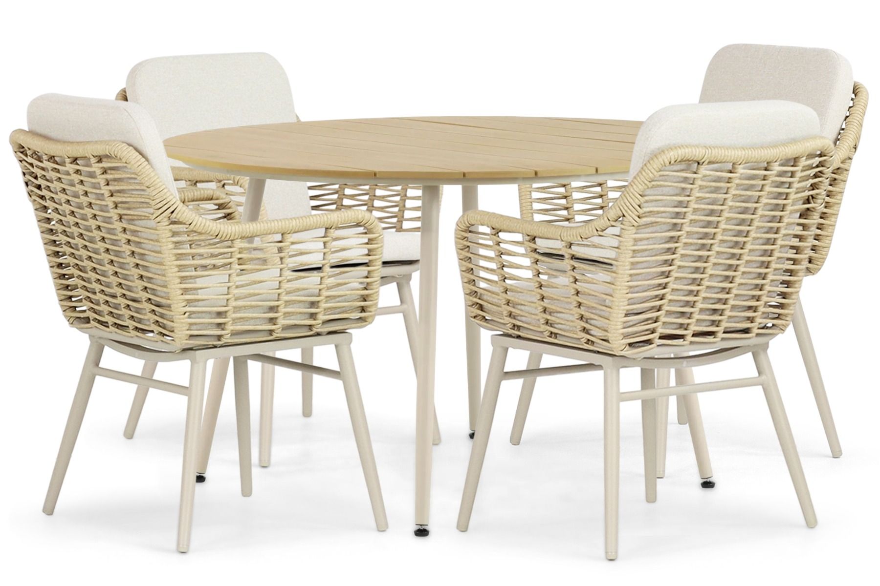 Coco Antoni/Matale 125 cm dining tuinset 5-delig