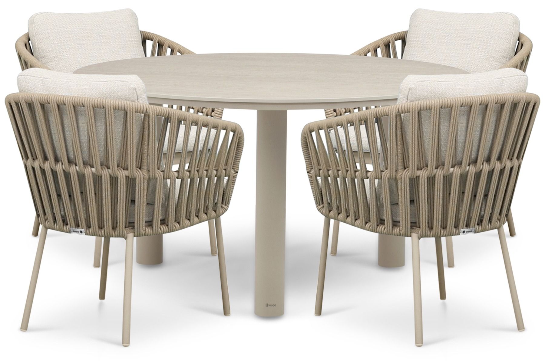 Coco Elara/Trino 140 cm dining tuinset 5-delig