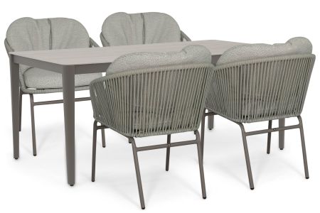 Coco Livo/Livo 180x90 cm dining tuinset 5-delig