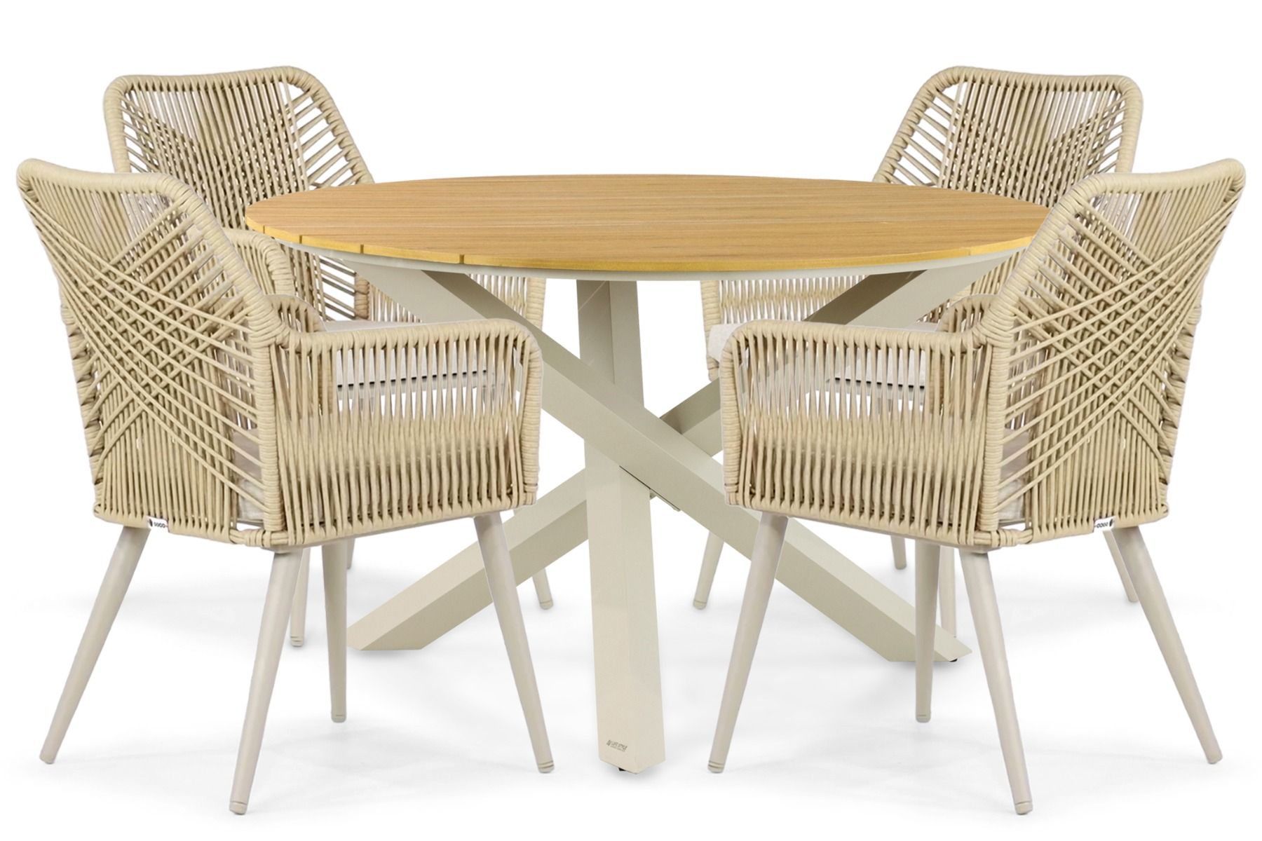 Coco Vedra/Ancona 125 cm dining tuinset 5-delig