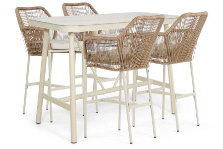 De Laan Marbella/Tavano 150x75 cm barset 5-delig