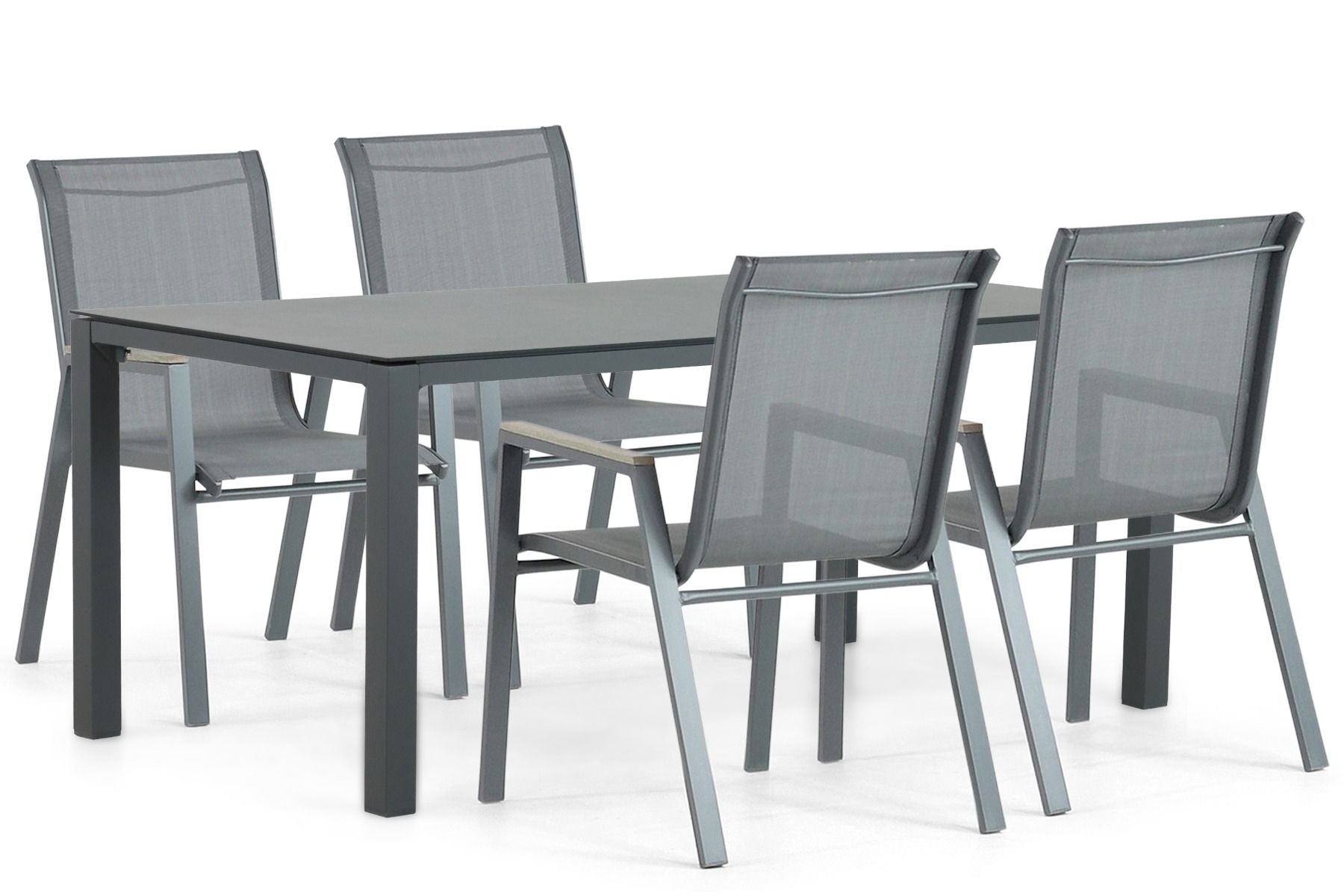 Domani Verde/Mateo 180 cm dining tuinset 5-delig