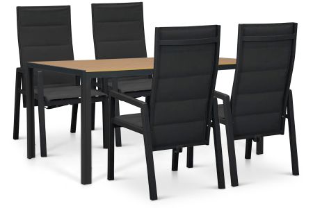 Lifestyle Essence/Creta 150x90 cm dining tuinset 5-delig