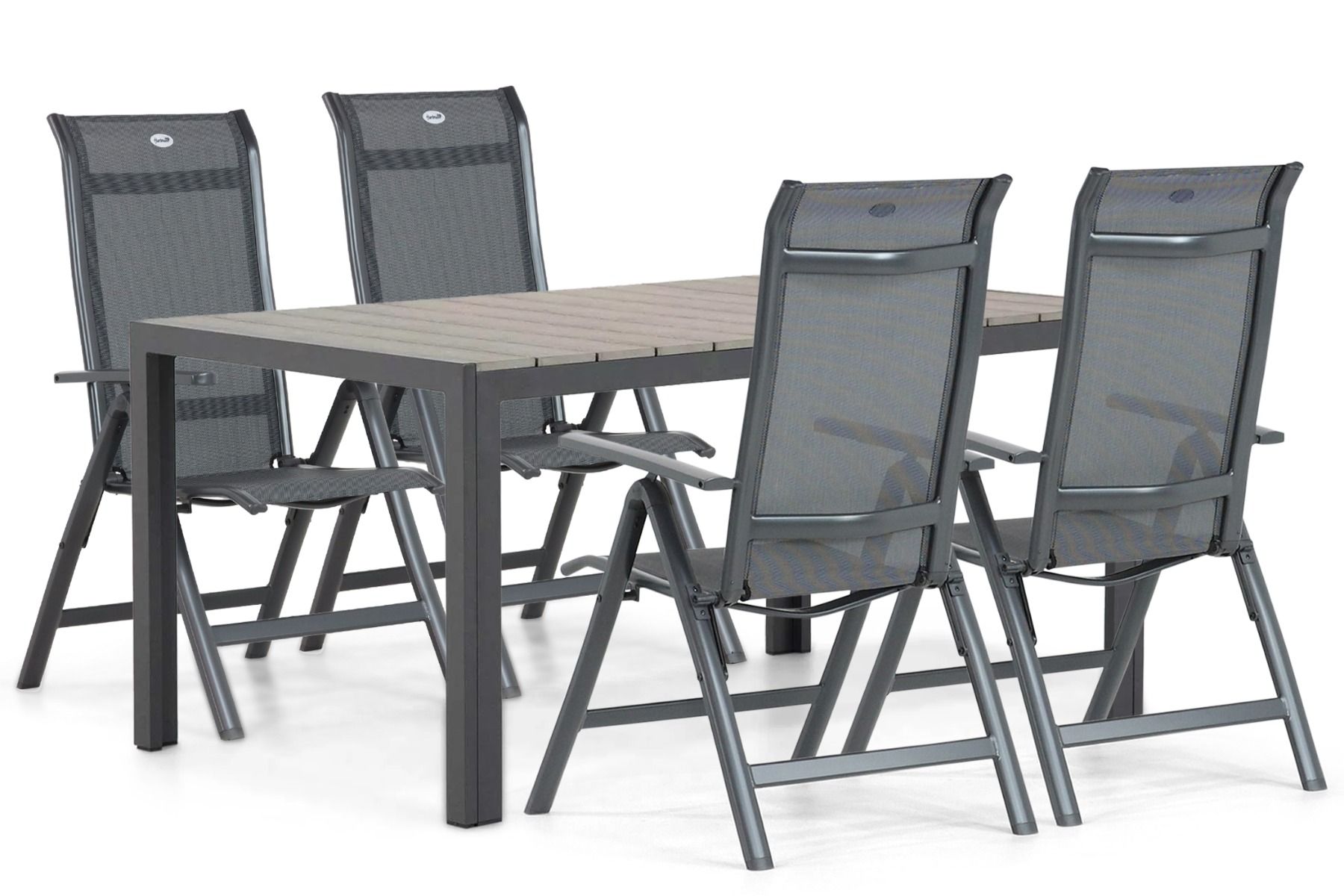 Hartman Alice/Young 155 cm dining tuinset 5-delig