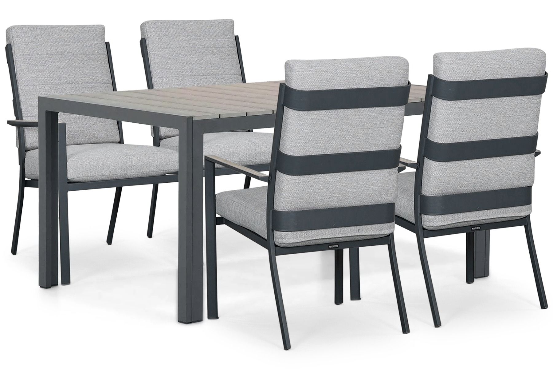 Lifestyle Lecce/Young 155x92 cm dining tuinset 5-delig