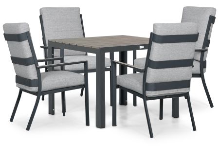 Lifestyle Lecce/Young 92x92 cm dining tuinset 5-delig