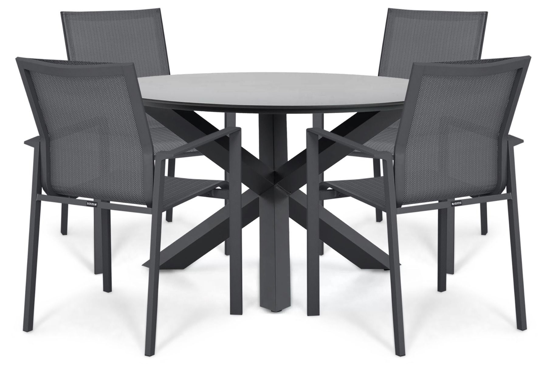 Lifestyle Timo/Orino 130 cm dining tuinset 5-delig