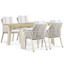 Lifestyle Verona/Glasgow 180 cm dining tuinset 5-delig thumbnail