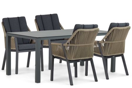 Lifestyle Verona/Mateo 180 cm dining tuinset 5-delig