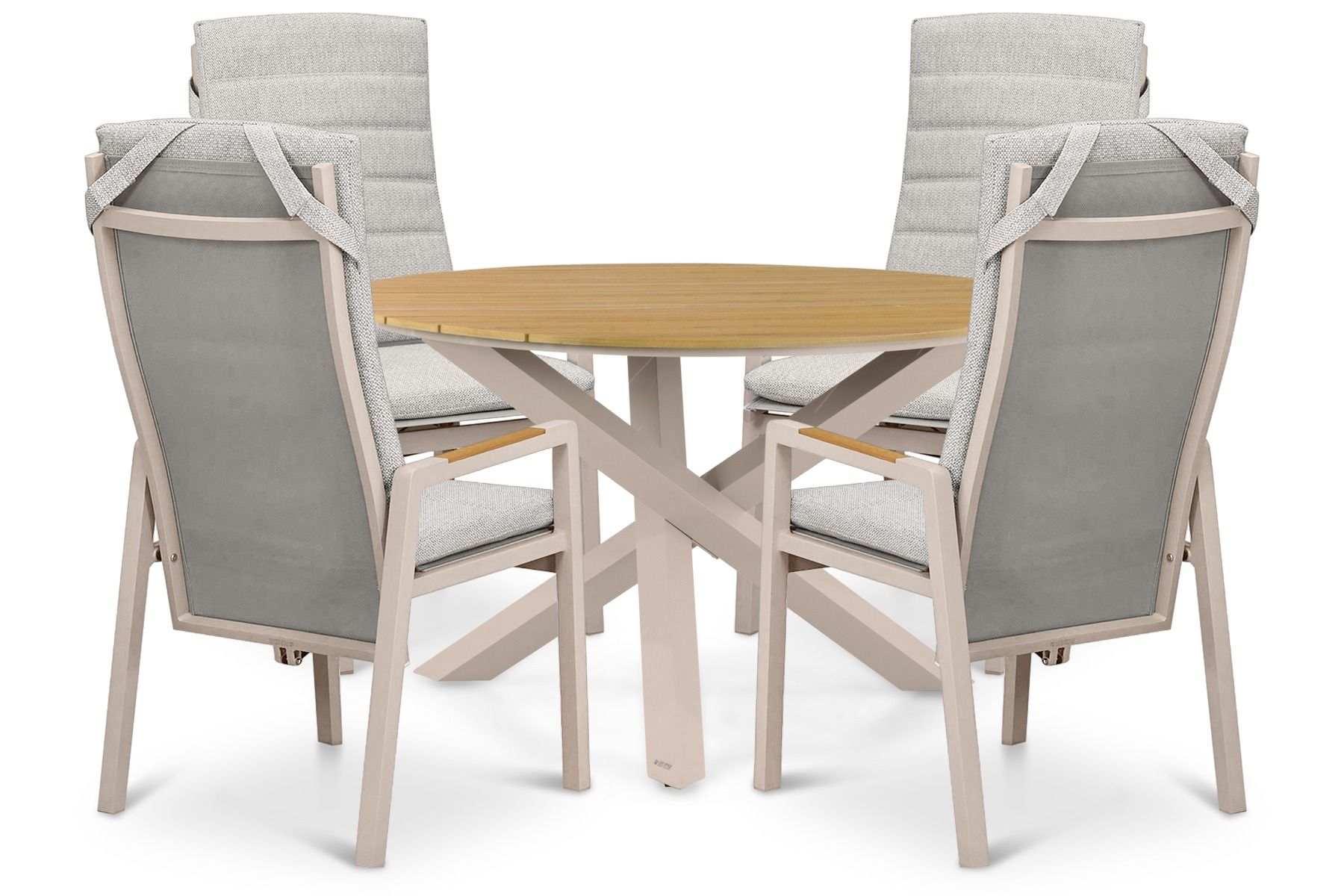 Lifestyle Vivaro/Ancona 125 cm dining tuinset 5-delig