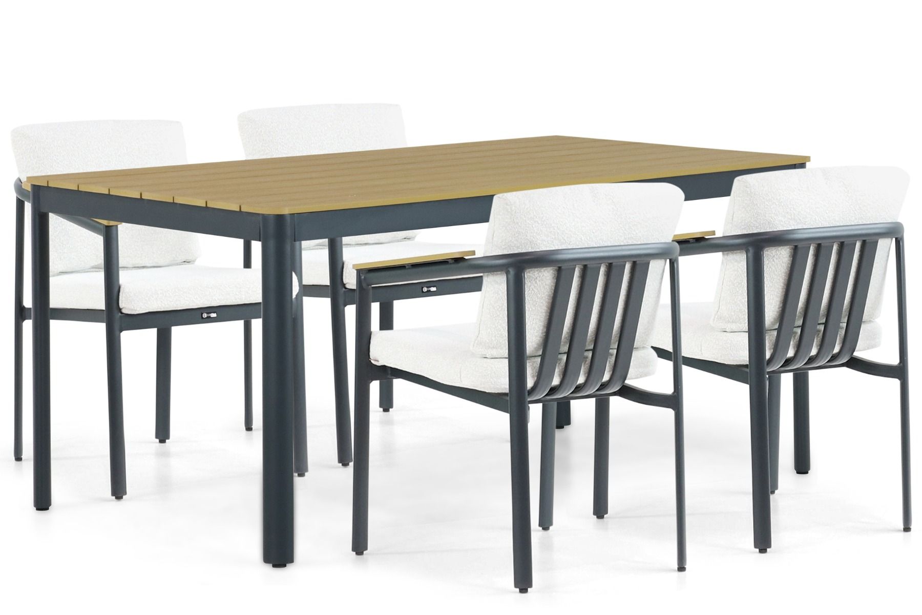 Santika Mind/Mind 160 cm dining tuinset 5-delig thumbnail