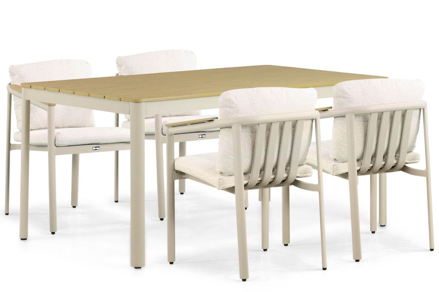 Santika Mind/Mind 160 cm dining tuinset 5-delig
