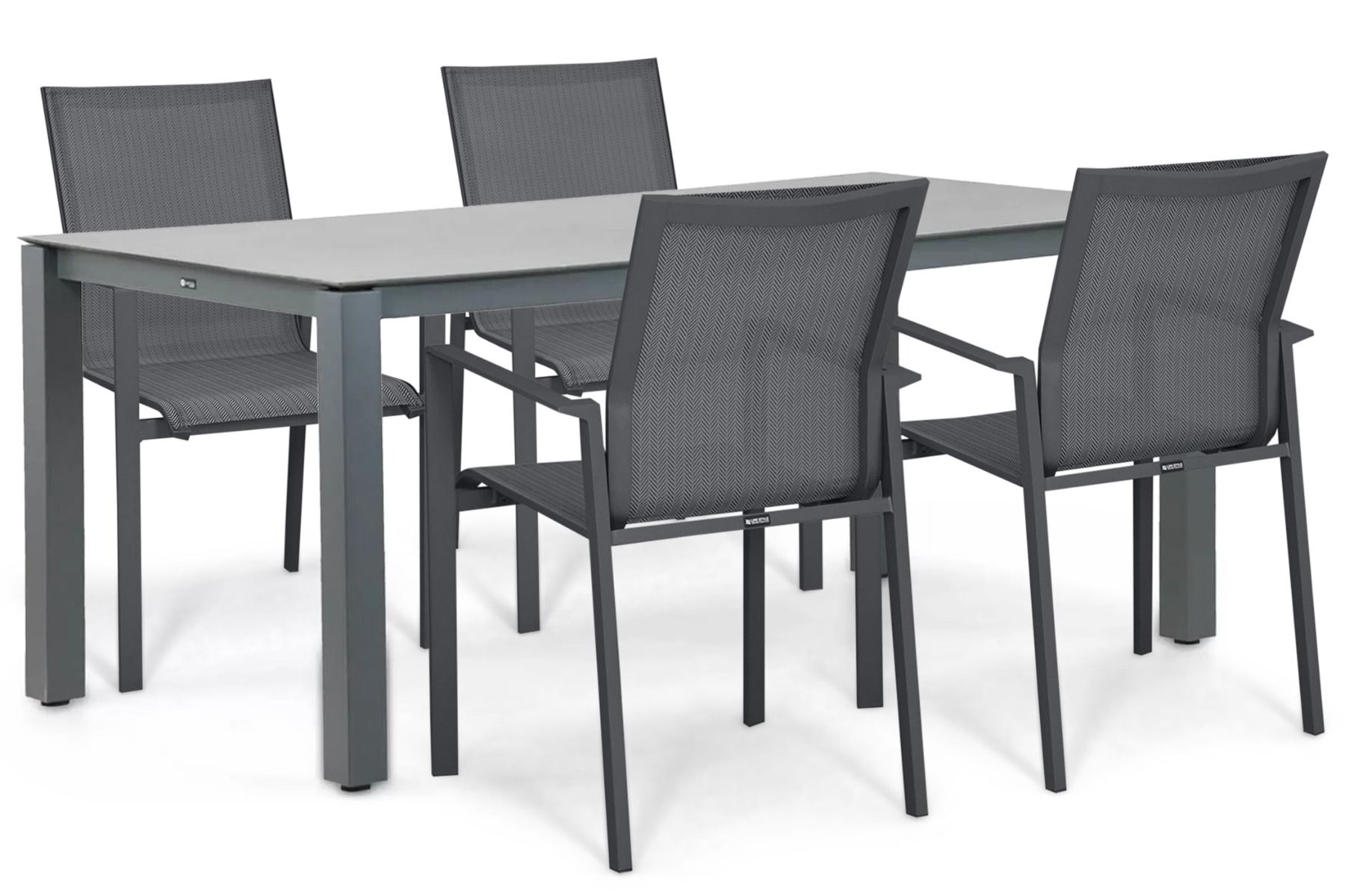 Lifestyle Timo/Yoko 180x90 cm dining tuinset 5-delig
