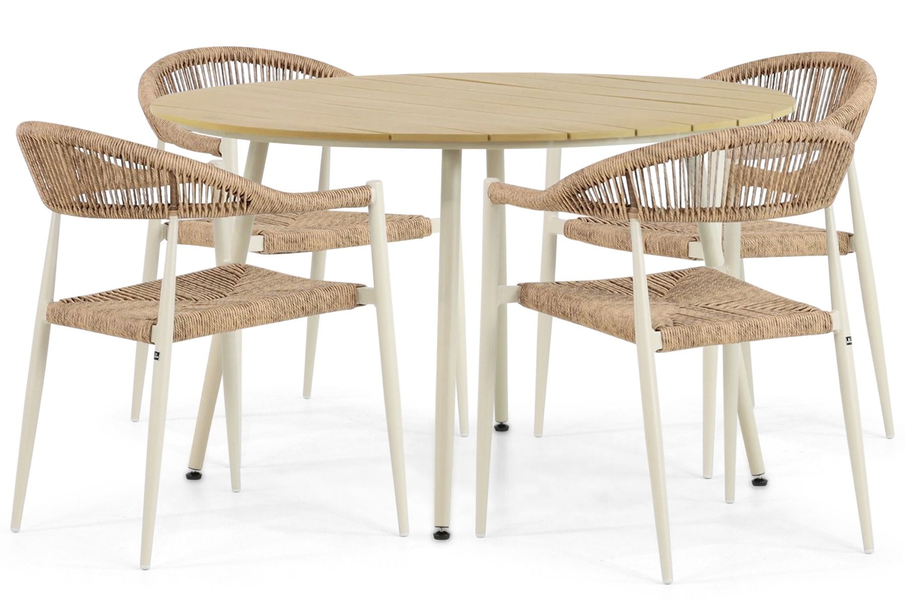 De Laan Granada/Matale 125 cm dining tuinset 5-delig