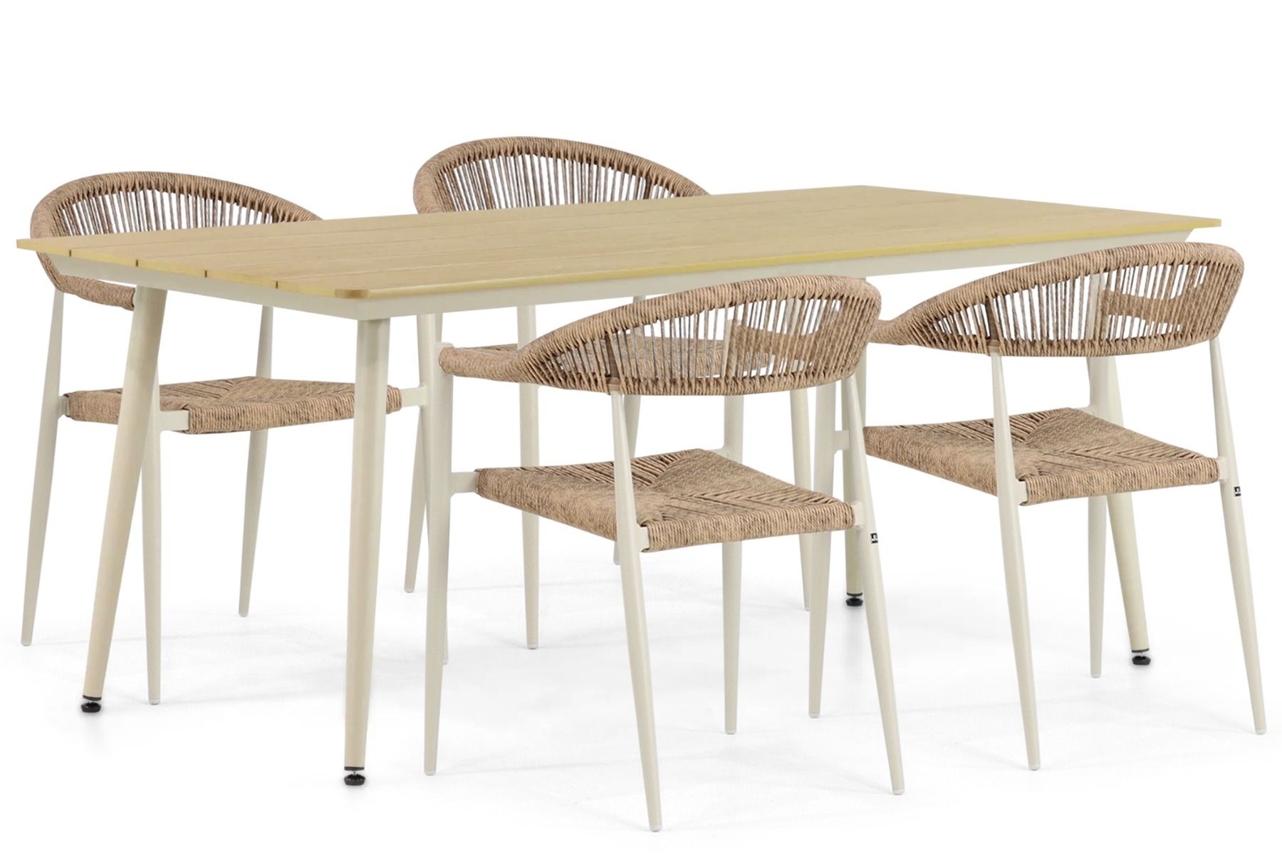 De Laan Granada/Matale 180 cm dining tuinset 5-delig