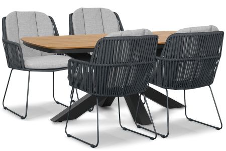 Domani Trivento/Camila 180x100 cm dining tuinset 5-delig