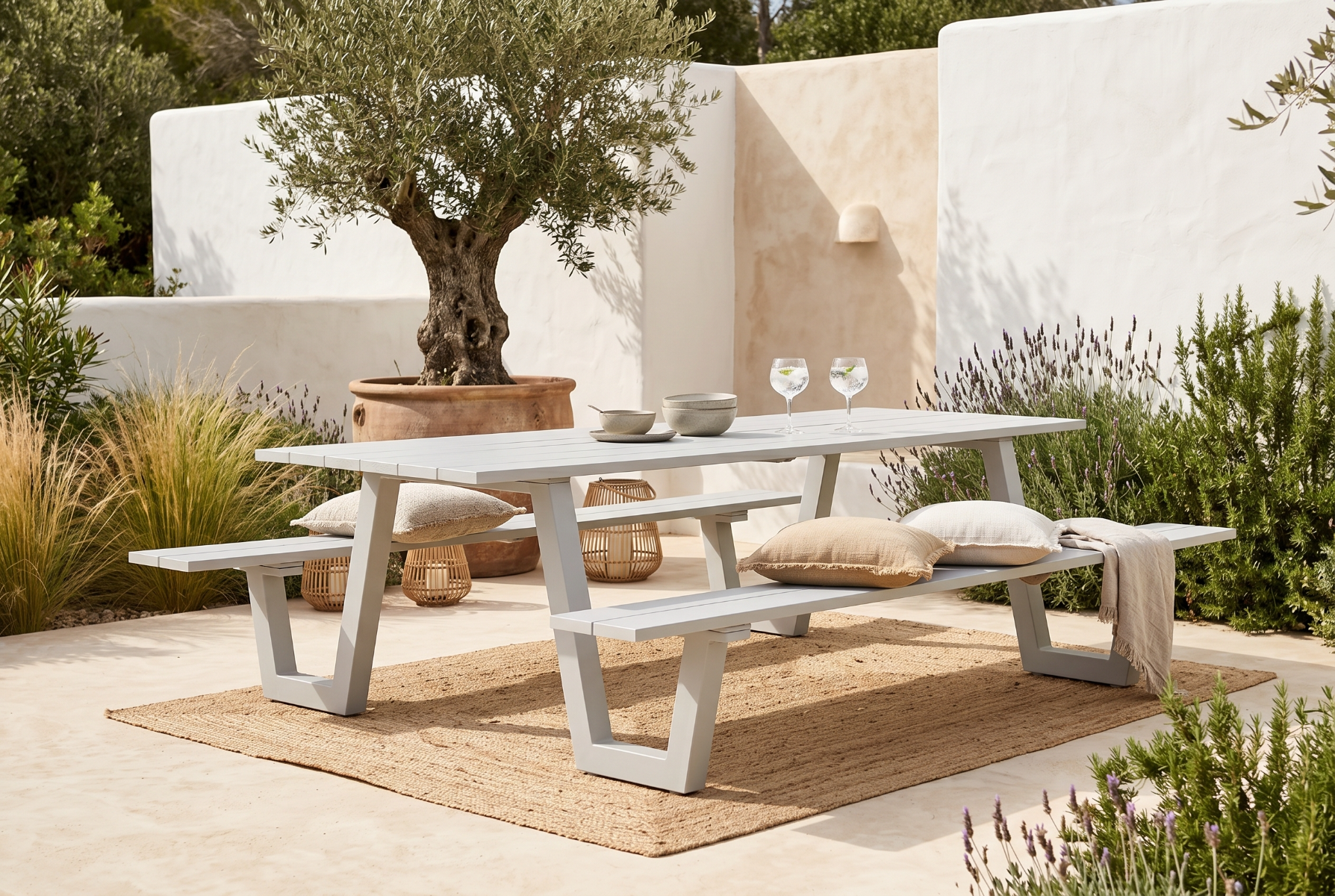 Forte picknickbank 220x98 cm