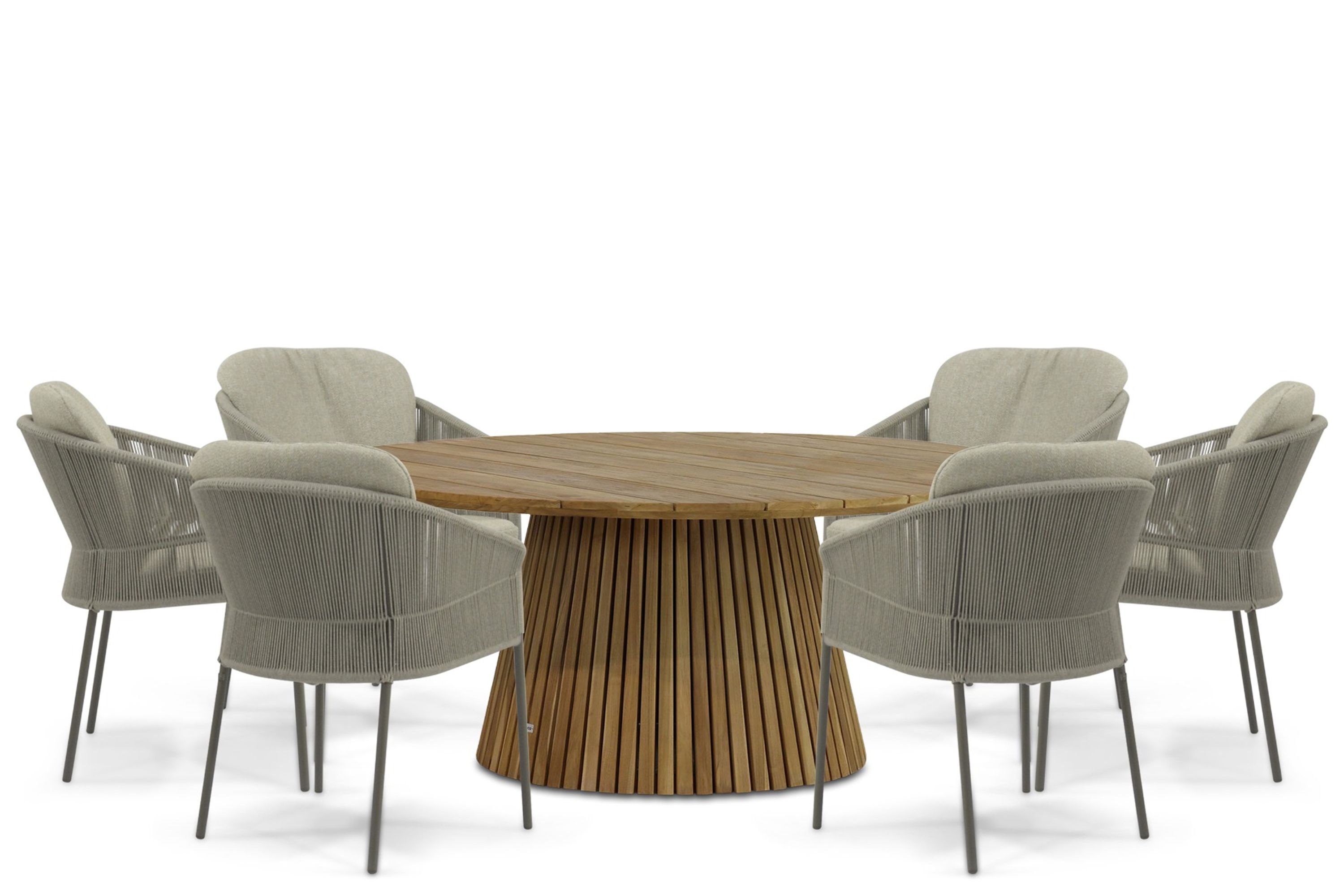 4 Seasons Outdoor Florence/Fungo 180 cm dining tuinset 7-delig