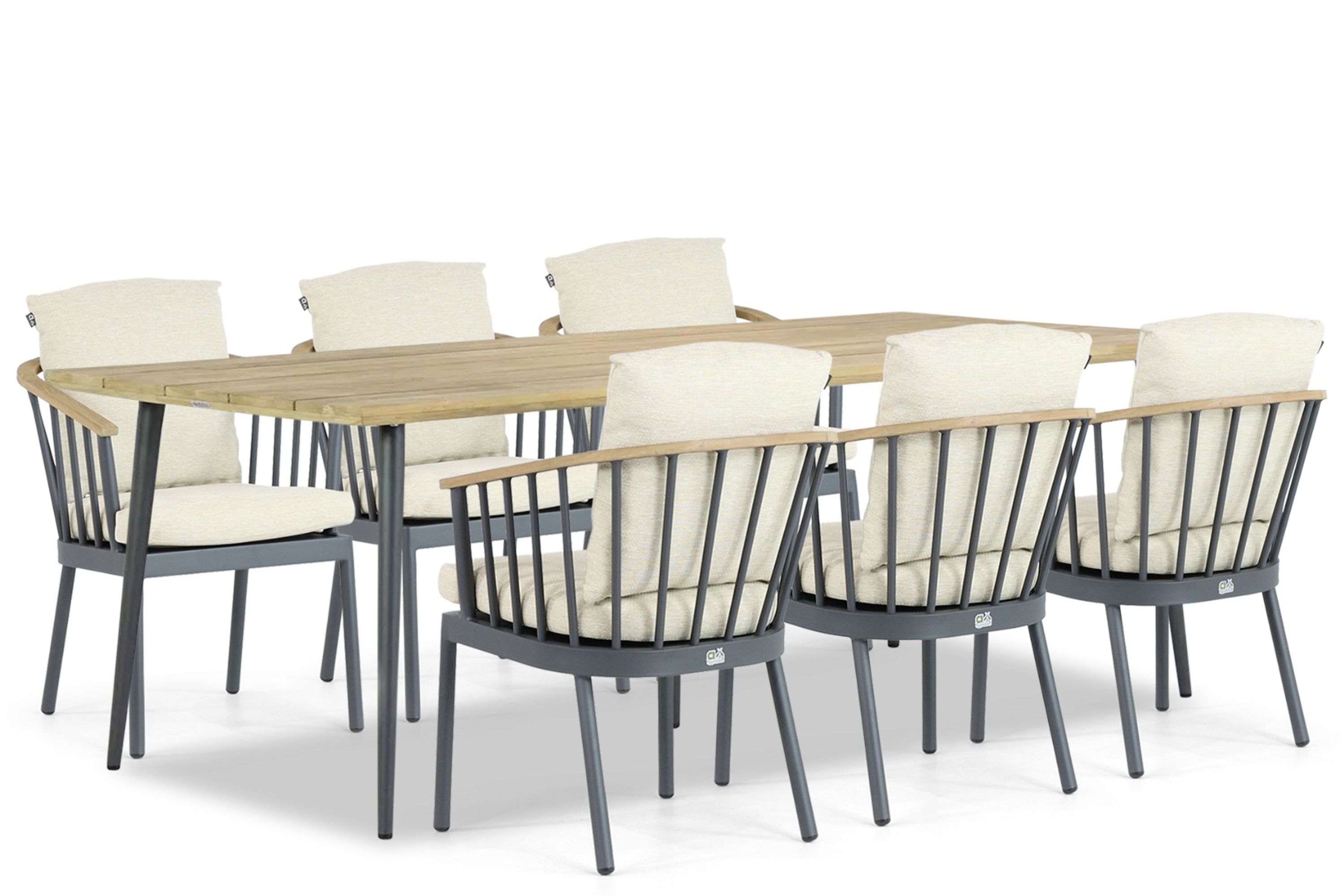 Apple Bee Condor/Montana 240 cm dining tuinset 7-delig