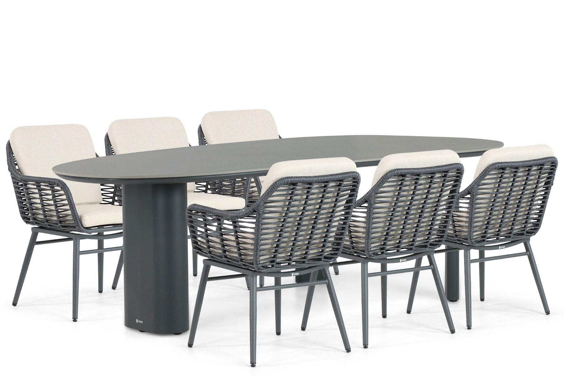 Coco Antoni/Weave 240 cm dining tuinset 7-delig thumbnail