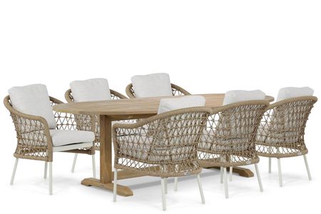 Coco Bali/Brighton 240 cm dining tuinset 7-delig