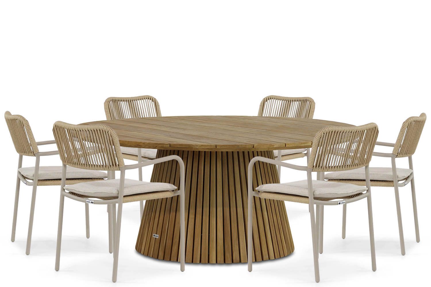 Coco Penya/Fungo 180 cm dining tuinset 7-delig thumbnail