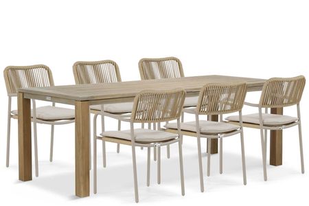 Coco Penya/Bristol 220 cm dining tuinset 7-delig
