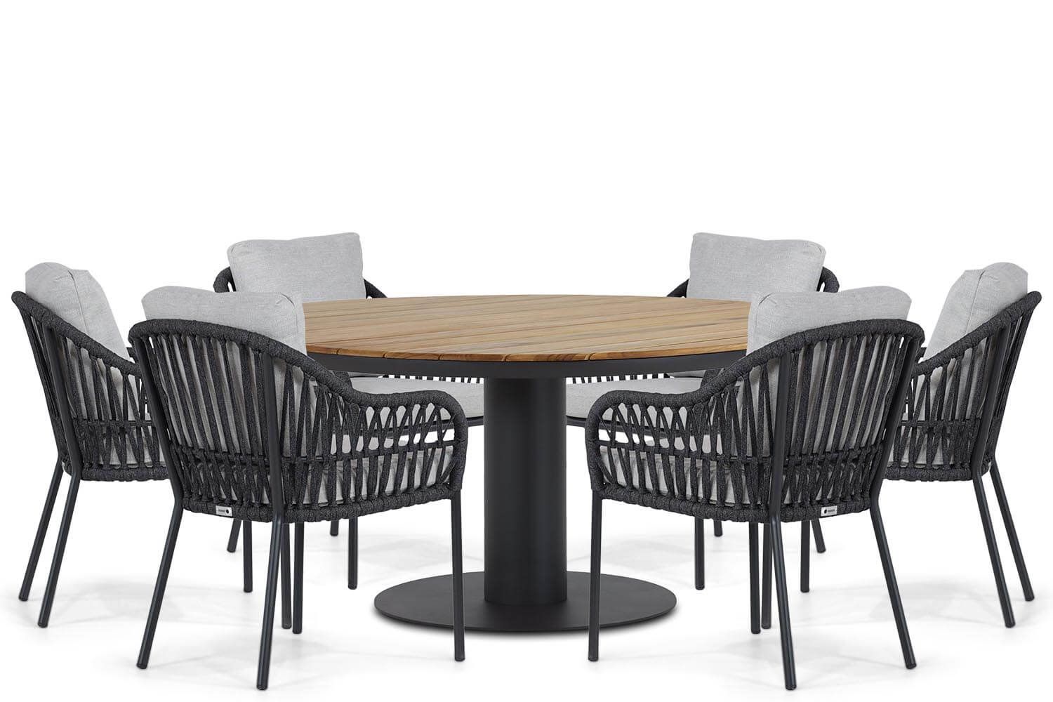 Coco Puerto/Salerno 160 cm dining tuinset 7-delig thumbnail
