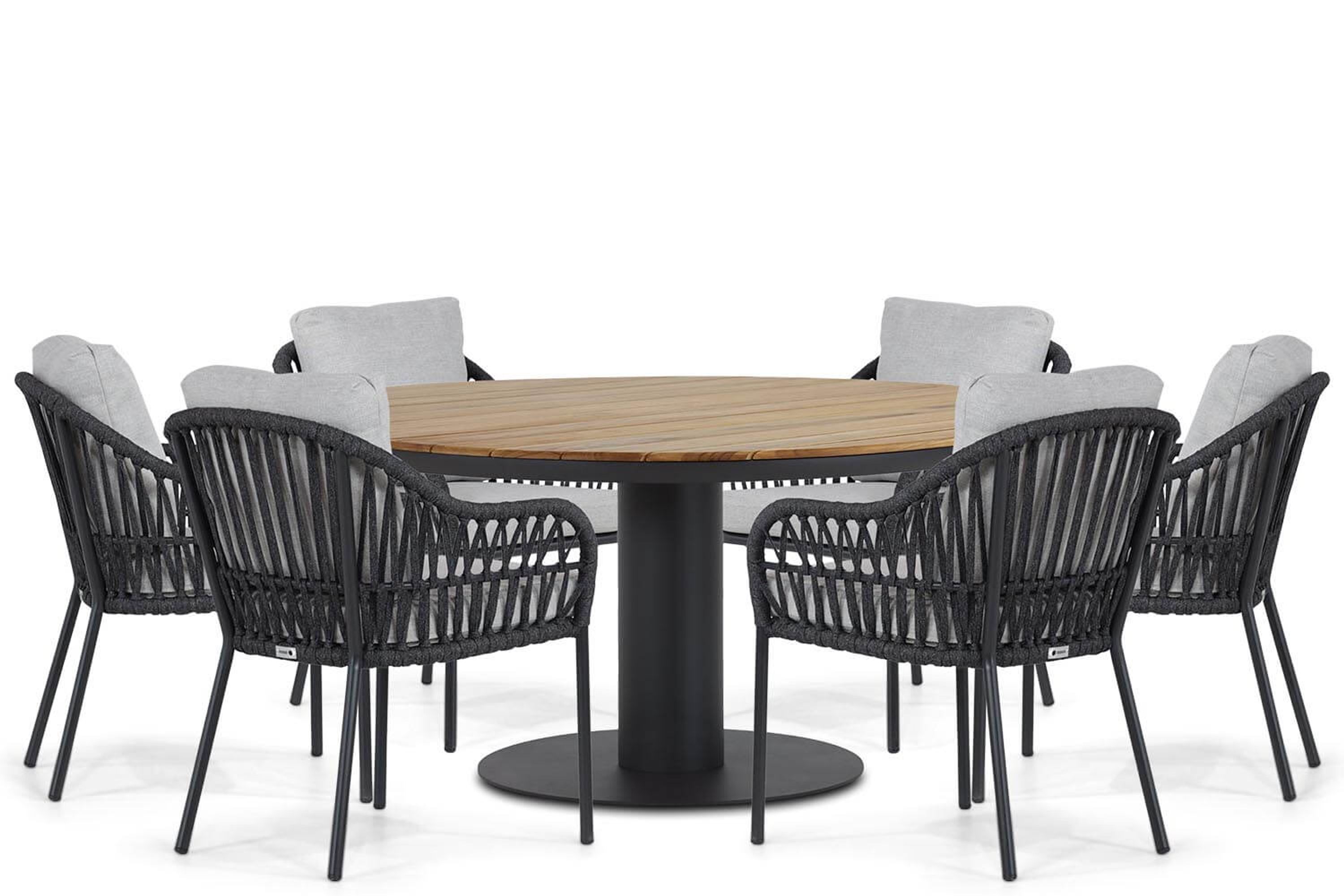 Coco Puerto/Salerno 160 cm dining tuinset 7-delig