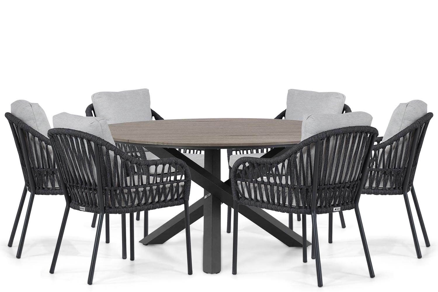 Coco Puerto/Ancona 150 cm dining tuinset 7-delig thumbnail