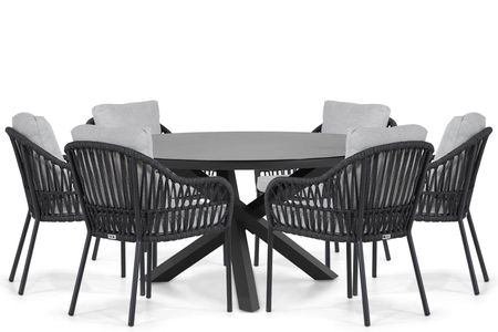 Coco Puerto/Livorno 150 cm dining tuinset 7-delig