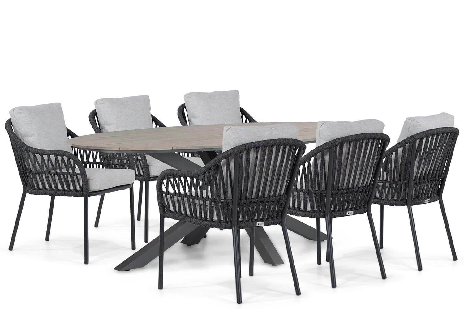Coco Puerto/Matara 220 cm dining tuinset 7-delig thumbnail