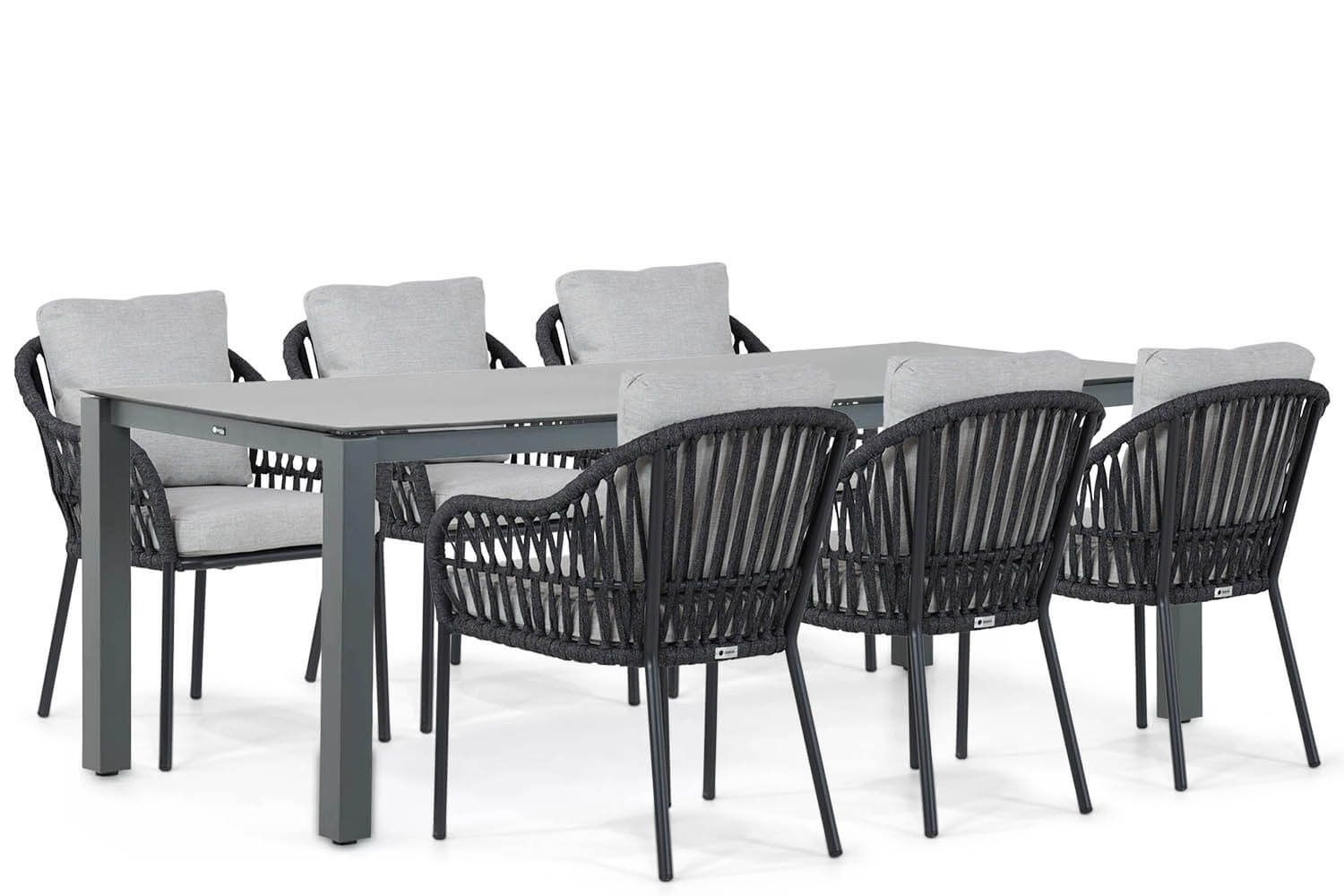 Coco Puerto/Yoko 220 cm dining tuinset 7-delig thumbnail