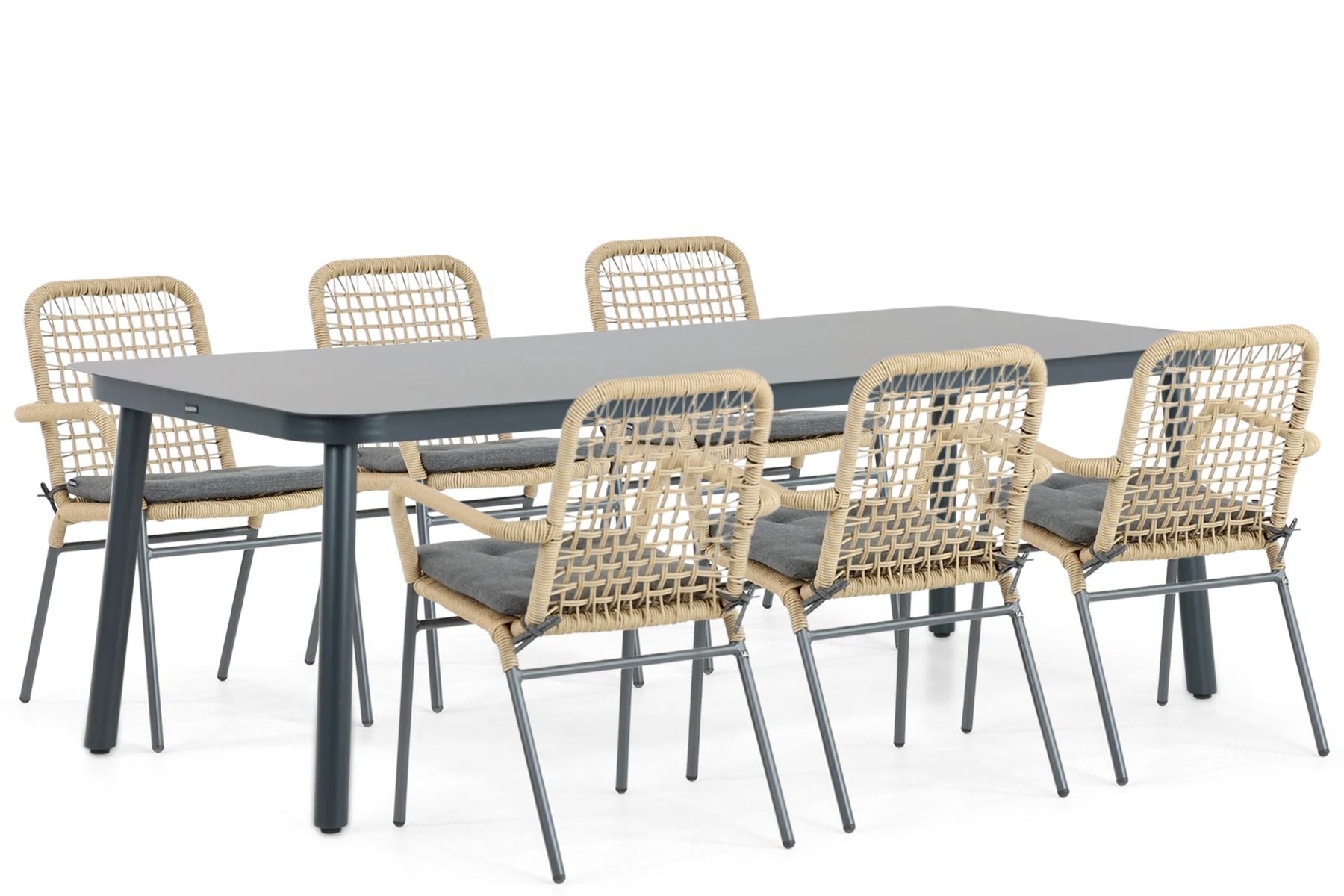 Lifestyle Catalone/Tavano 220 cm dining tuinset 7-delig