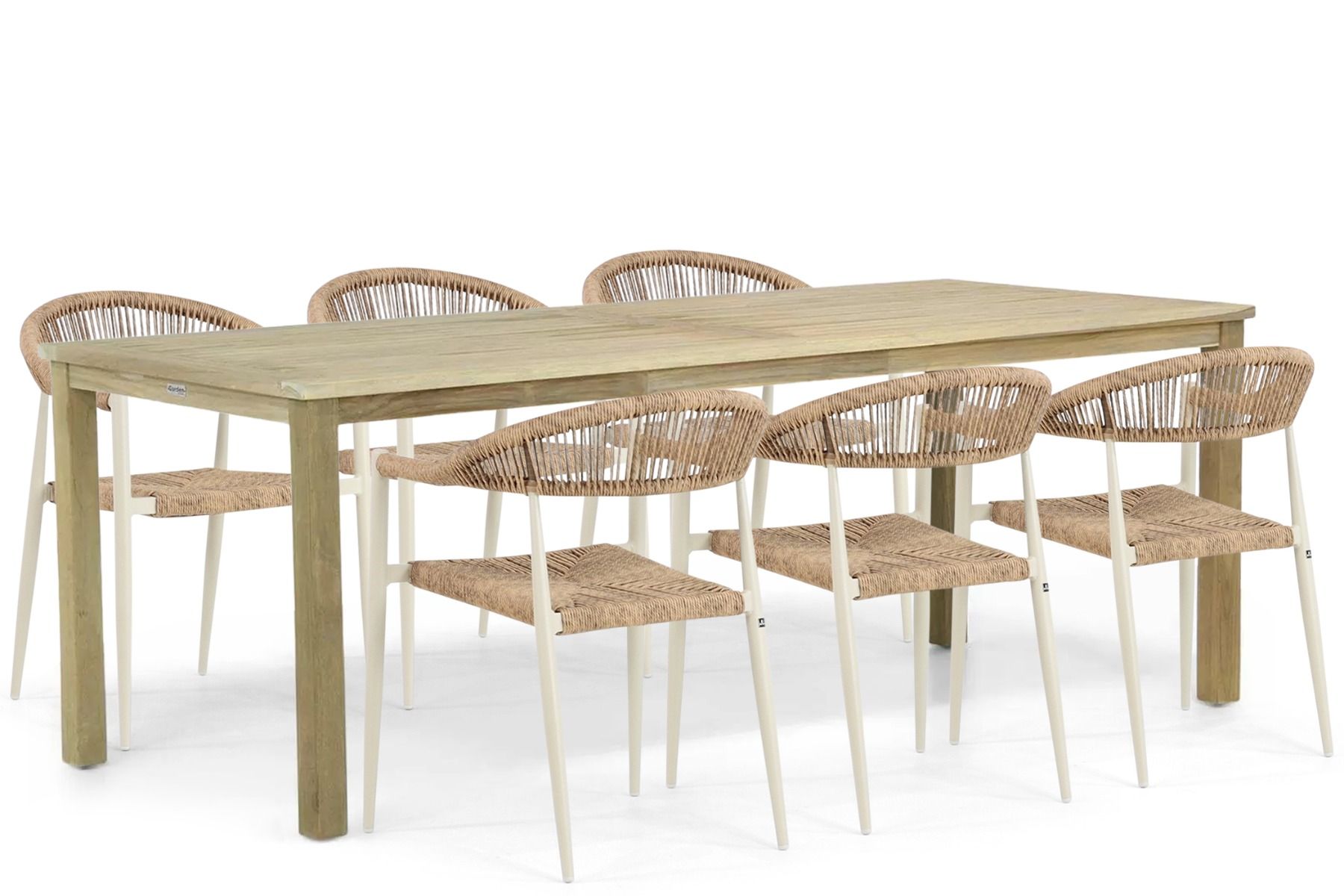 De Laan Granada/Weston 210 cm dining tuinset 7-delig thumbnail