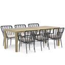 De Laan Toledo/Weston 210 cm dining tuinset 7-delig thumbnail