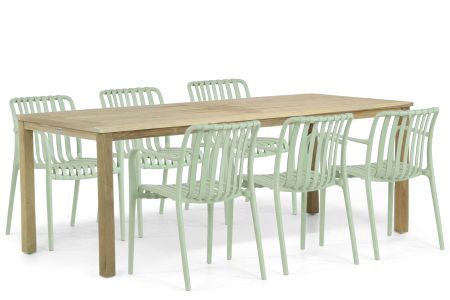 Domani Vento/Weston 210 cm dining tuinset 7-delig